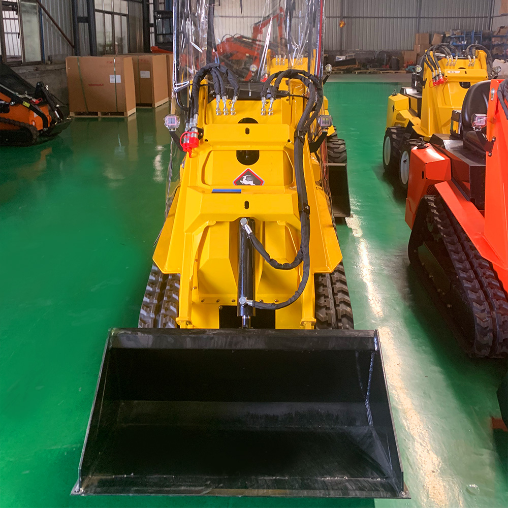 Cost‑effective RW28‑7 Mini Skid Steer Loader 20L Fuel & Hydraulic Tank 7km/h Travel Speed Small Construction Loading Machinery Ready Stock