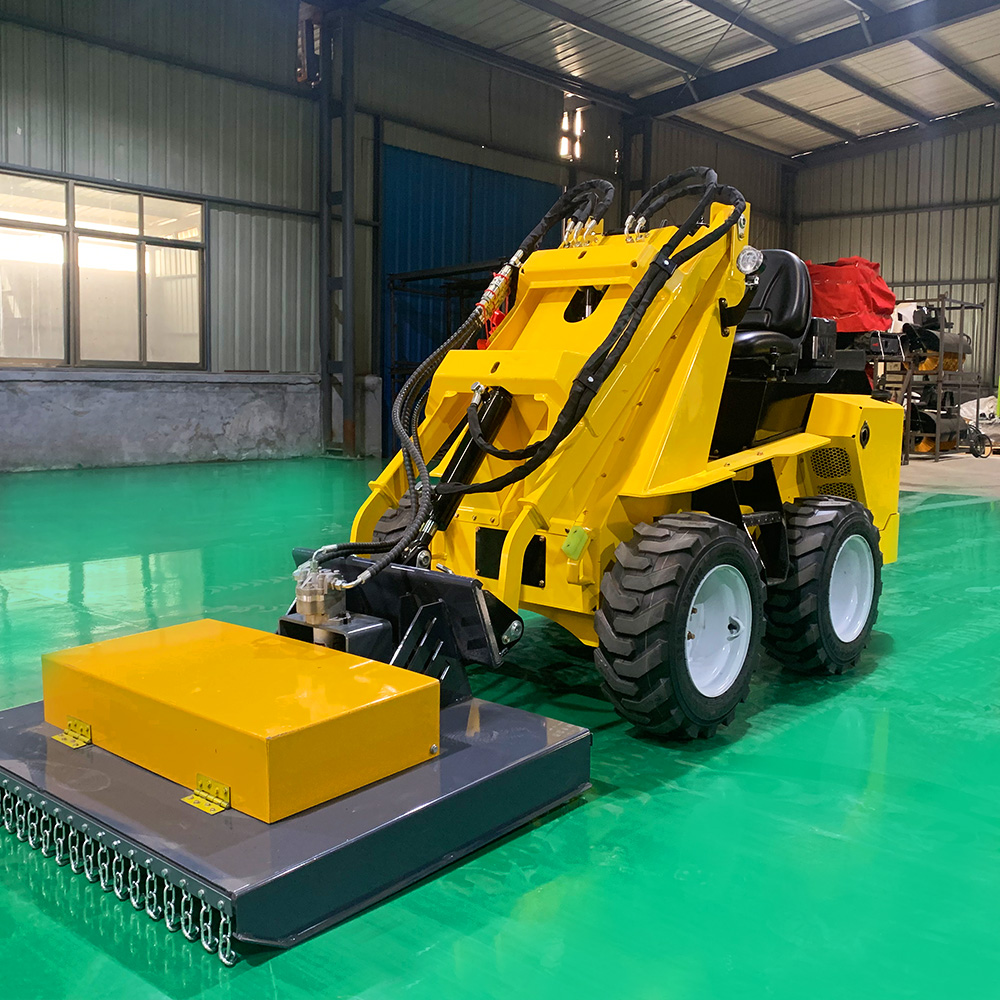 RW28‑8 轮式小型滑移装载机 ZONSENROTO 23HP 汽油发动机 EPA 欧五 3‑泵电控附件阀 工程机械