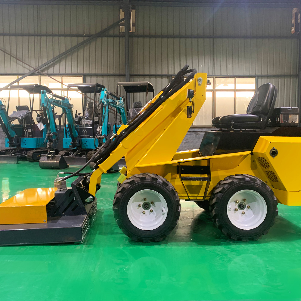 RW28‑8 轮式小型滑移装载机 ZONSENROTO 23HP 汽油发动机 EPA 欧五 3‑泵电控附件阀 工程机械