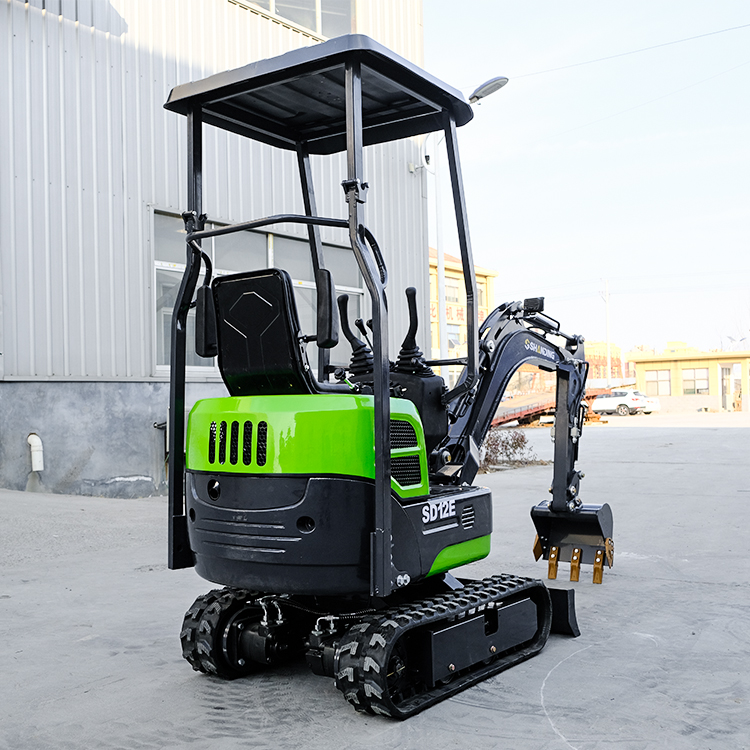 0.98Ton Mini Crawler Excavator Small Digging Machine For Garden Orchard Farm