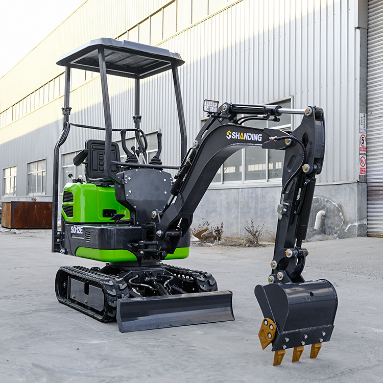 0.98Ton Mini Crawler Excavator Small Digging Machine For Garden Orchard Farm