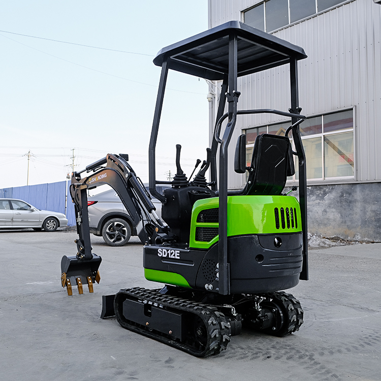 0.98Ton Mini Crawler Excavator Small Digging Machine For Garden Orchard Farm