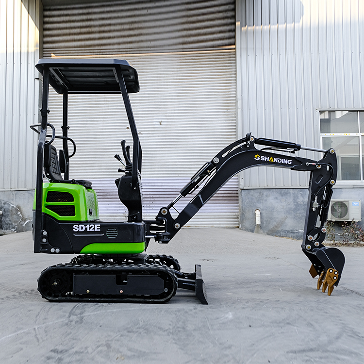 0.98Ton Mini Crawler Excavator Small Digging Machine For Garden Orchard Farm