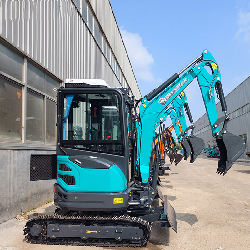 SD30U Hot Sale 1 Ton 2 Ton 3 Ton Enclosed Cabin Micro Digger CE EPA Euro 5 Thumb Bucket Farm Garden Pelle Crawler Bagger Small Excavator