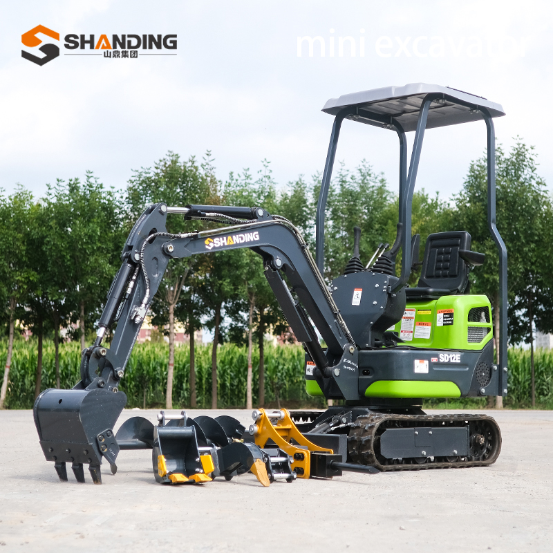 Door to Door 1 2 3 Ton Swing Boom Small Excavator CE Euro 5 Micro Digger Farm Pelle Mini Crawler Bagger Mini Digger