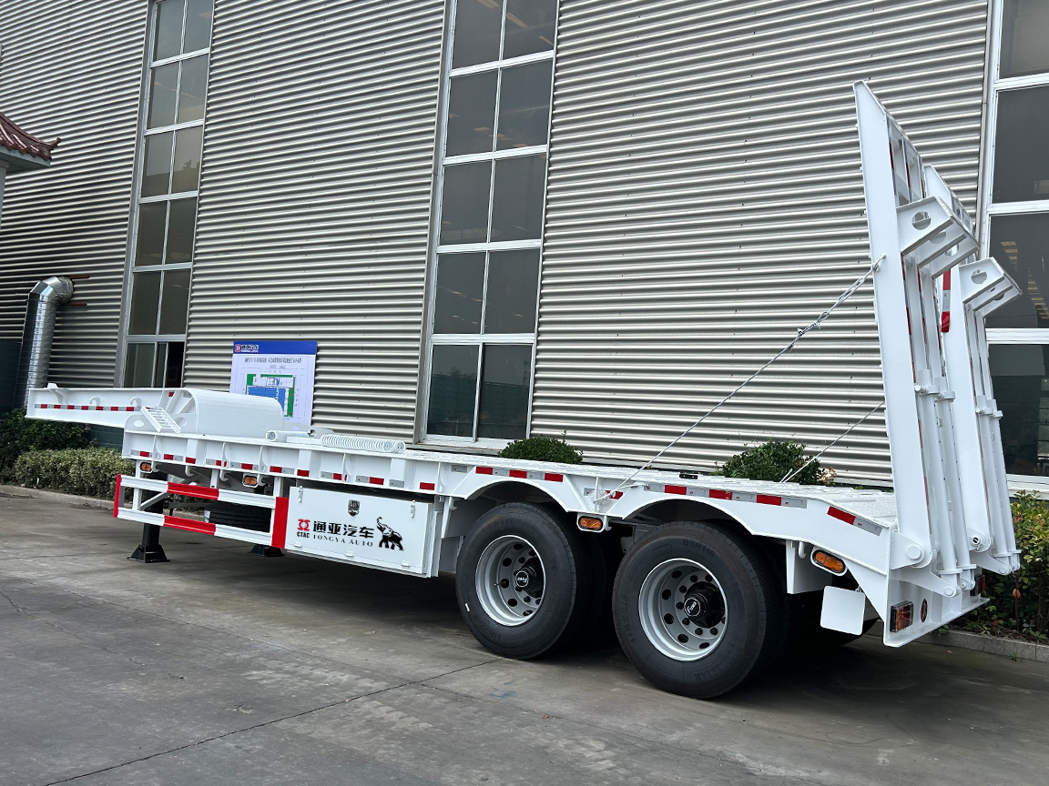 2 Axle Low Bed Semi Trailer