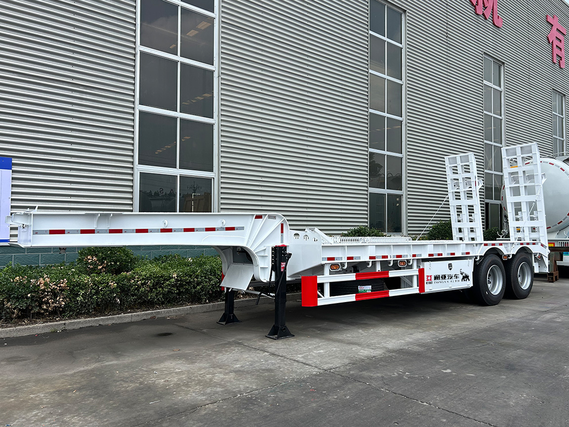 2 Axle Low Bed Semi Trailer