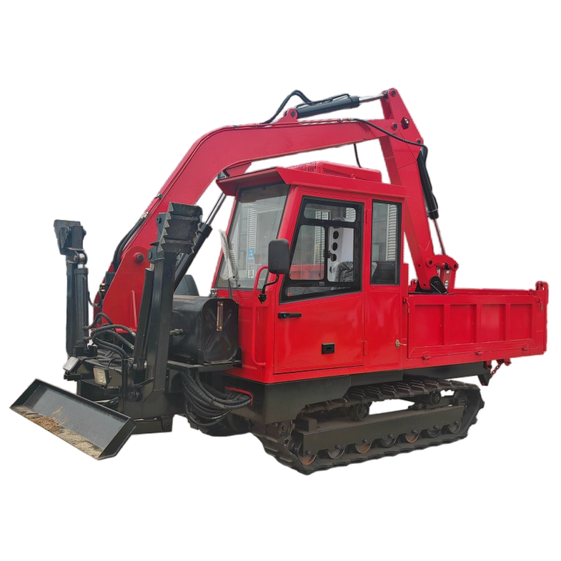 5 Ton Crawler Dumper with Excavator Arm All-Terrain Self-Dumping Digger