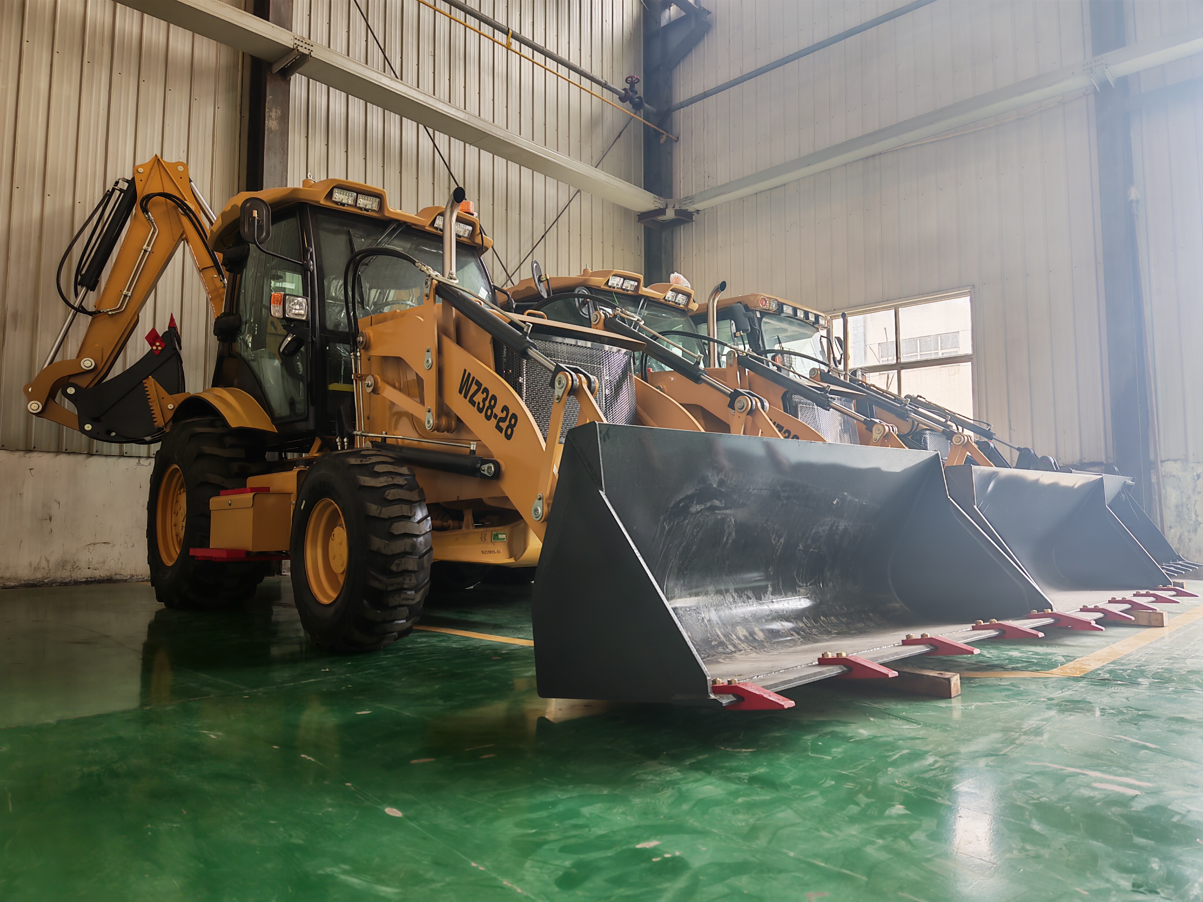 SHENTUI WZ38-28 Backhoe Loader | Yuchai/Cummins Engine Options | Euro3/Euro5/EPA4 Ready | LANDNEO Global Compliance
