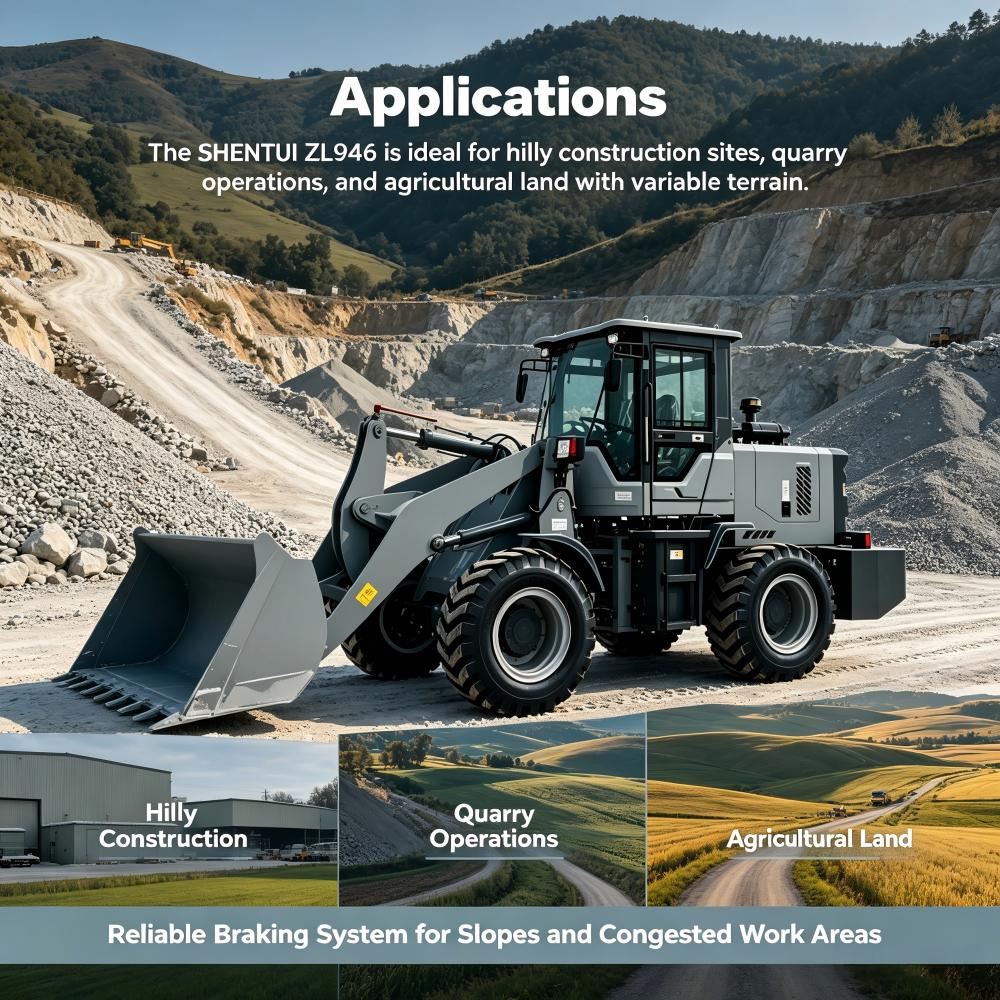 ZL946-Wheel Loader-application-Constrution-Agricultural
