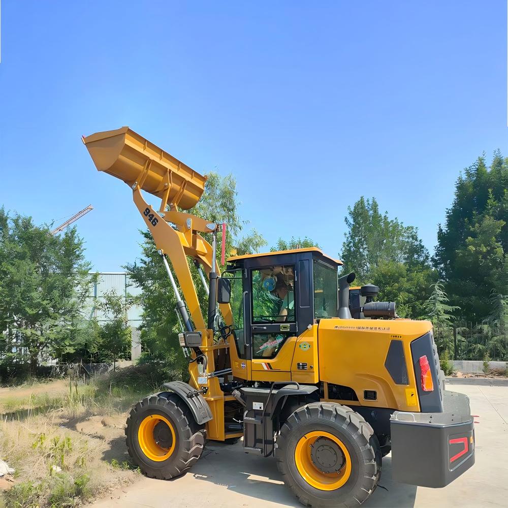 SHENTUI ZL946 2 Ton Wheel Loader | Weifang 4102 Turbo Engine & 265 Integrated Torque Converter | Heavy Duty Front End Loader for Construction