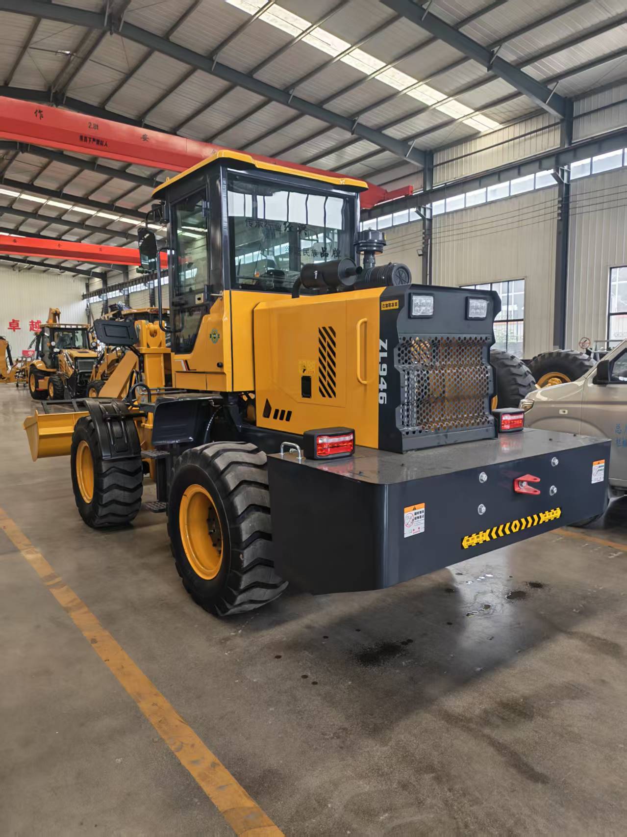 Cargadora de ruedas de servicio pesado LANDNEO ZL946 | Contrapeso y capó de estampado integrado | Cargadora de construcción duradera de 2 toneladas