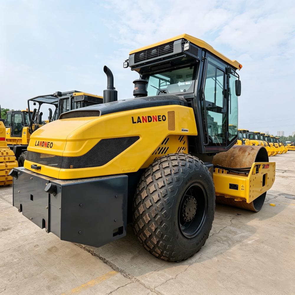 Rodillo de tambor liso SHENTUI SR12-B6 de 12 toneladas | Motor Weichai y fuerza centrífuga de 290 kN | Compactación fiable para construcción de carreteras