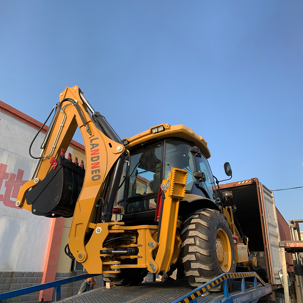 Retroexcavadora cargadora WZ38-28 8000kg | Equipo de construcción pesado SHENTUI con doble función de excavación y carga | Cargadora de ruedas 4WD para proyectos de infraestructura