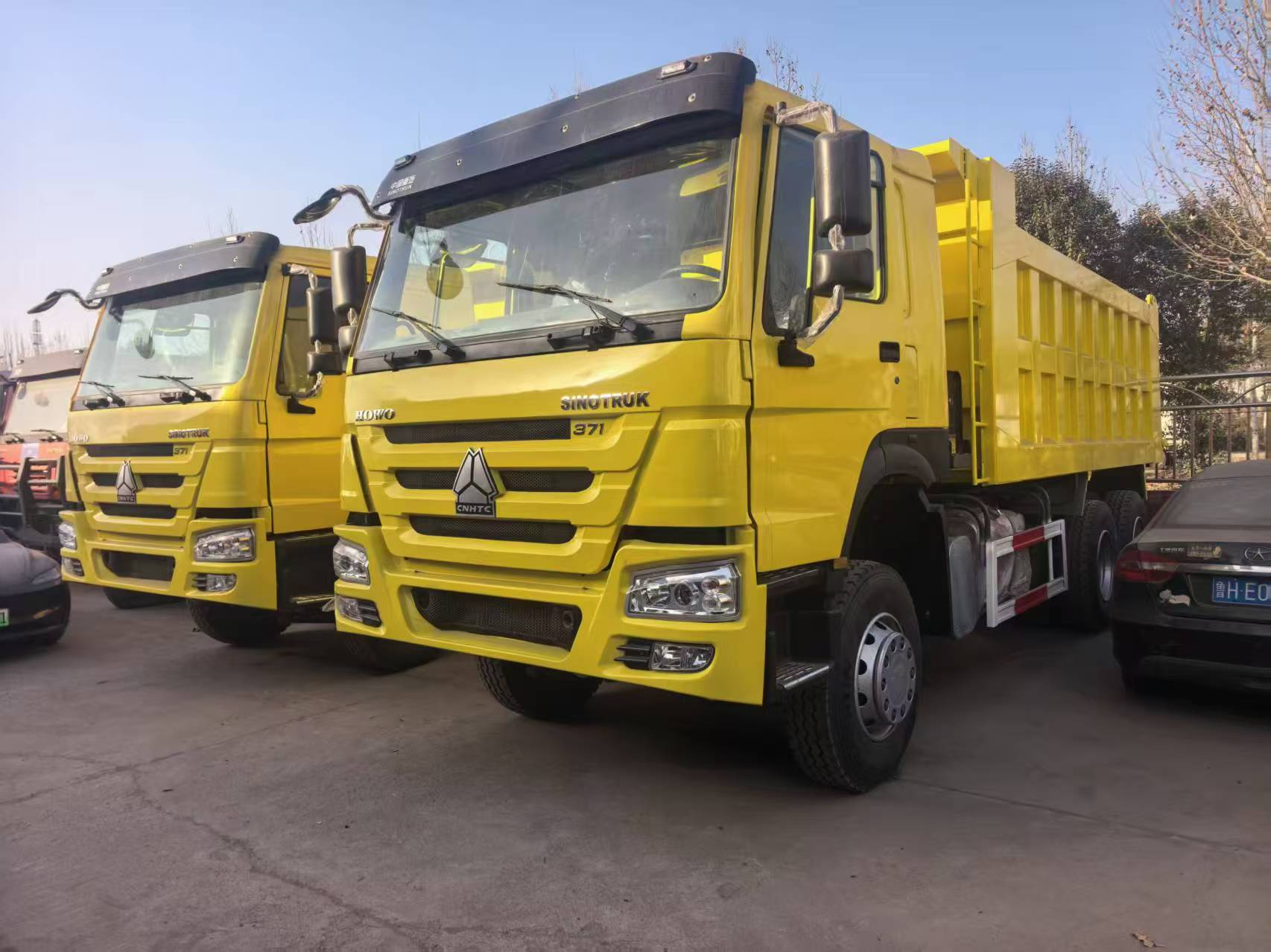 6*4 HOWO 371HP Refurbished Dump Truck Sinotruk Tipper