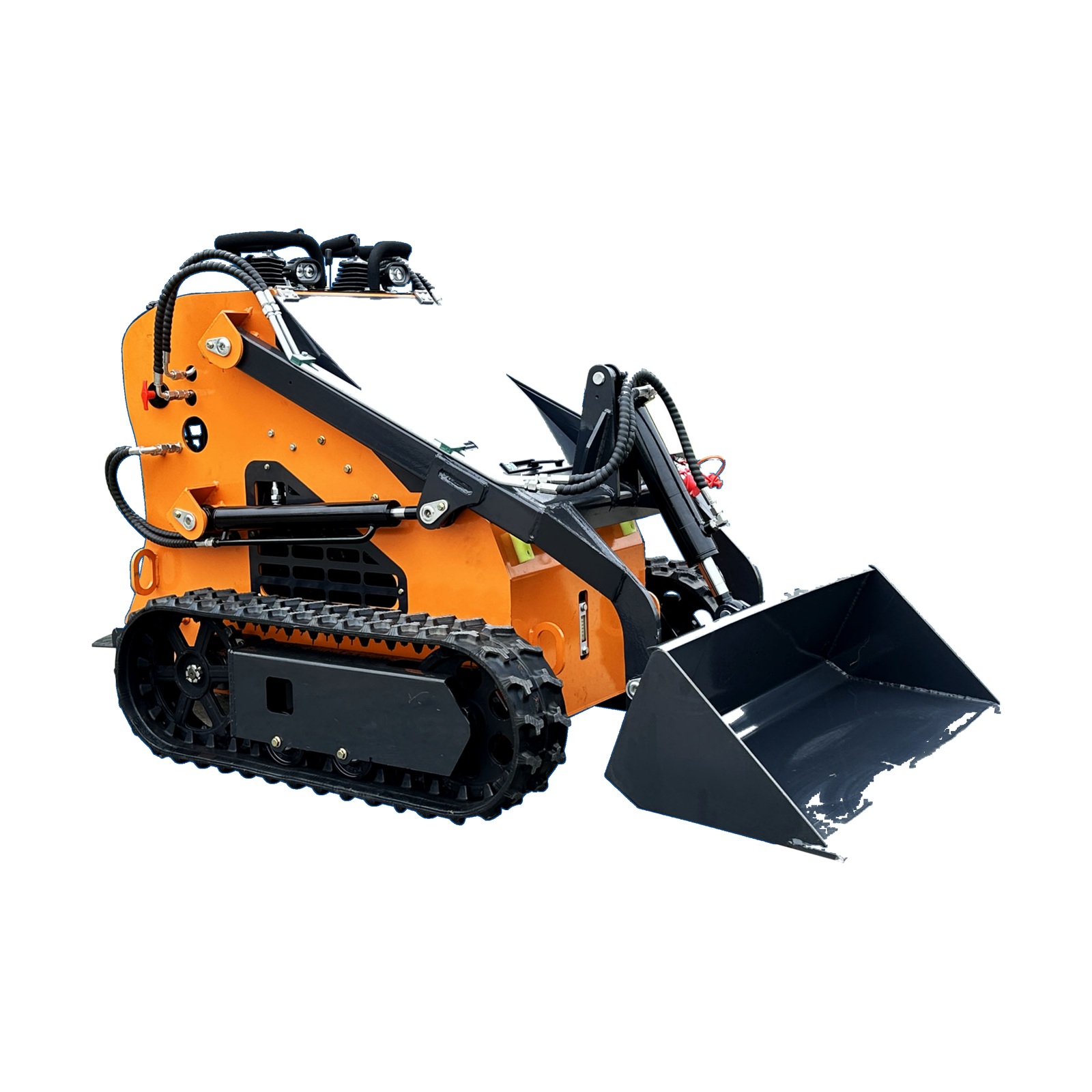 لودر صغير مجنزر بتوجيه انزلاقي ME380-2، 890 kg، دلو بسعة 0.15 م³، 24 HP